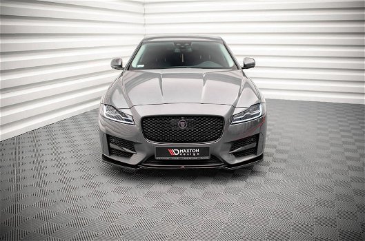 Maxton Design Jaguar XF R Sport Spoiler Lip Splitter - 2