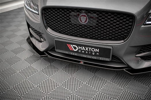 Maxton Design Jaguar XF R Sport Spoiler Lip Splitter - 3