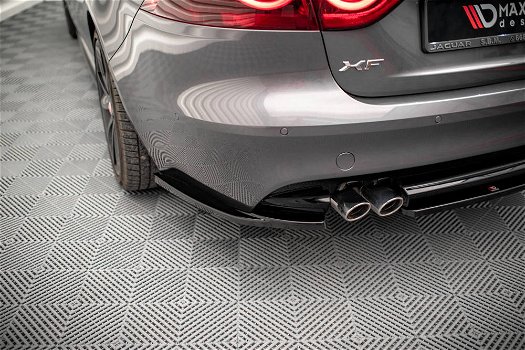 Maxton Design Jaguar XF R Sport Spoiler Lip Splitter - 5