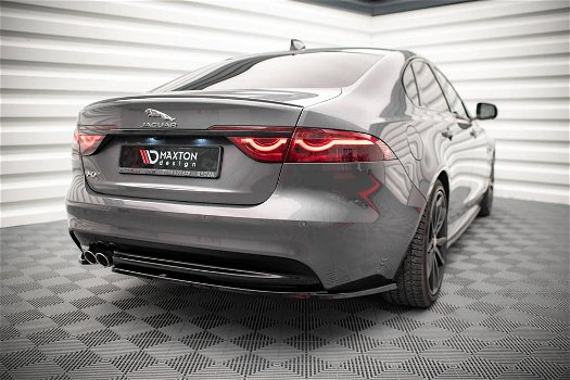 Maxton Design Jaguar XF R Sport Spoiler Lip Splitter - 6