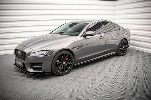 Maxton Design Jaguar XF R Sport Spoiler Lip Splitter - 7