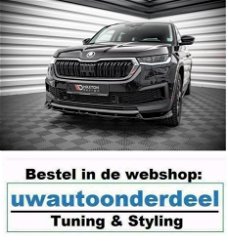 Maxton Design Skoda Kodiaq Facelfit Spoiler Lip Splitter