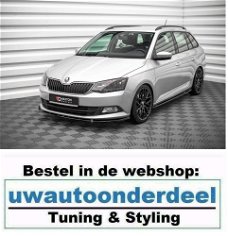 Maxton Design Skoda Fabia MK3 Spoiler Lip Splitter