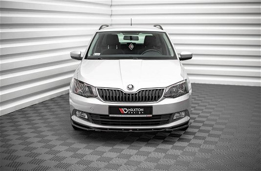 Maxton Design Skoda Fabia MK3 Spoiler Lip Splitter - 5