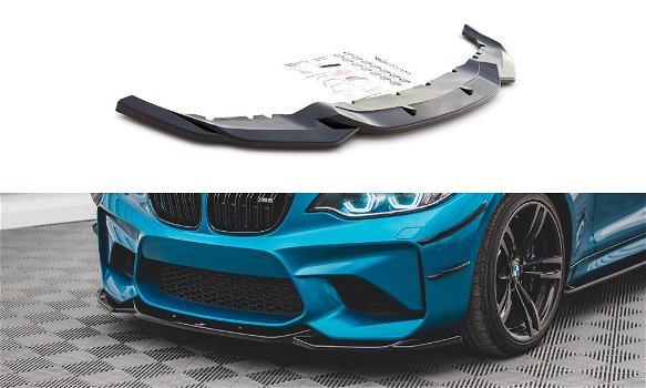 Maxton Design Bmw M2 Spoiler Lip Splitter - 4