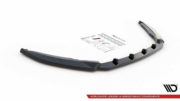 Maxton Design Skoda Octavia MK3 Facelift Spoiler Lip Splitter - 2
