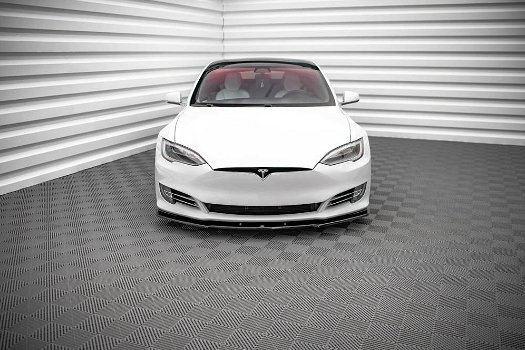 Tesla Model S Facelift Spoiler Lip Splitter - 3