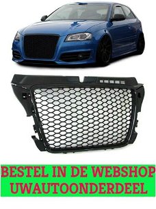 Audi A3 Sport Grill 8P 8V Rs3 S3 Facelift Tsi Tdi Dsg Fsi