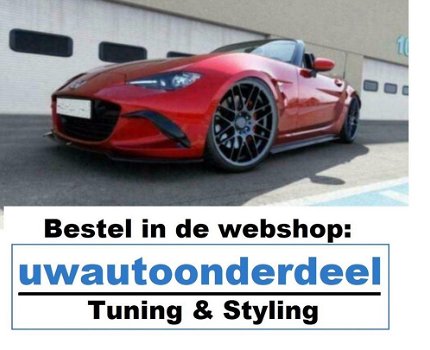 Mazda Mx5 Miata Roadster Spoiler Voorspoiler Skirts Tuning! - 3