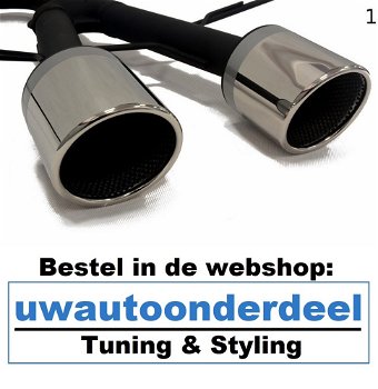 Golf 6 R20 look diffuser en uitlaat! Gti Tdi Fsi Tsi Gtd Dsg - 3