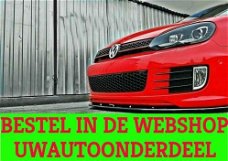 Golf 6 GTI GTD Voorspoiler Spoiler Carbon Pianolak Dsg R20