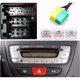 Toyota Aygo, Citroen C1, Peugeot 107 Radio Cd Speler Mp3 Aux - 4 - Thumbnail