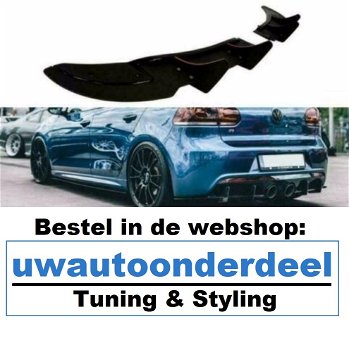 Golf 6 R20 Voorspoiler Spoiler Onderlip Dsg Carbon Pianolak - 3