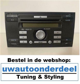 Ford CD6000 CD 6000 radio Focus, Mondeo, S-max, C-max - 0