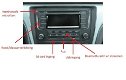 Bluetooth Carkit Tiguan Eos Polo Usb Sd Aux Iphone Golf 5 6 - 5 - Thumbnail