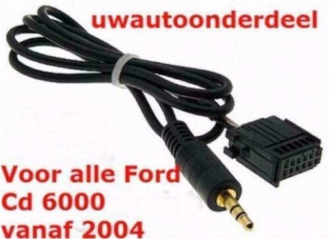 Ford Cd 6000 Cd6000 aux input Galaxy C max Mp3 Focus Fiesta - 0