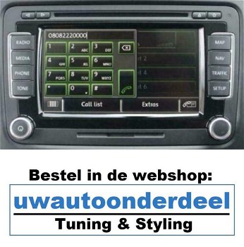 Dension Bluetooth Carkit Rns 510 TSI R20 Golf 5 Gti R32 Tdi - 3