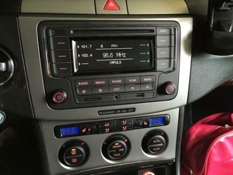 Vw Scirocco Touran Passat CC Bluetooth Radio Cd Usb Aux SD - 2