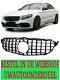 Mercedes W205 C Klasse Grill Sportgrill Hoogglans Zwart AMG - 1 - Thumbnail