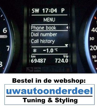 Dension Bluetooth Carkit Golf 5 Rns 510 R20 Gti R32 Tdi Tsi - 4