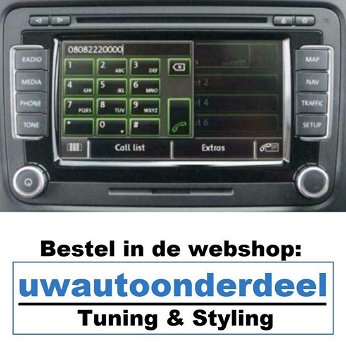 Dension Bluetooth Carkit Golf 5 Gti R32 Tdi Tsi Rns 510 R20 - 3