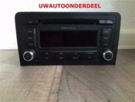 Audi A3 radio cd speler CHORUS Cabrio Sportback S3 Rs3 Tdi - 0