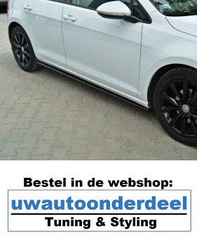 Golf 7 Spoiler Voorspoiler Tdi Tsi R20 R Line Dsg Gte Gti - 4