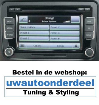 Vw Jetta Touran Eos Tiguan Polo Audio Carkit Bluetooth Golf - 1