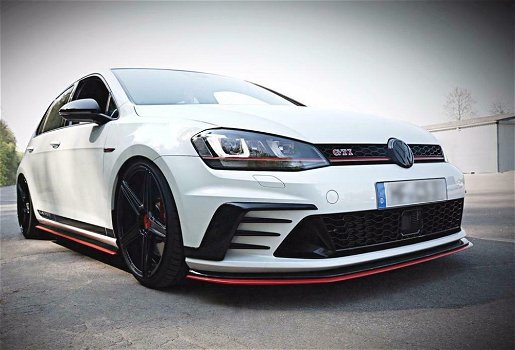 Volkswagen Golf 7 GTI Clubsport Voorspoiler Spoiler Splitter - 3