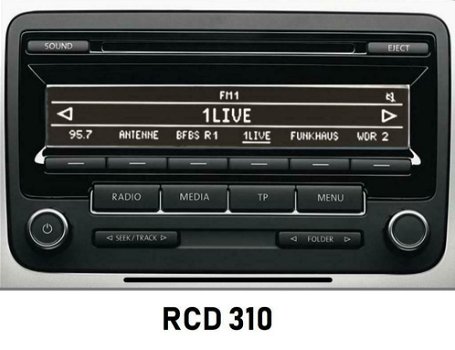 Rcd 500 RNS 310 RNS 315 Bluetooth Audio Streaming Adapter - 1
