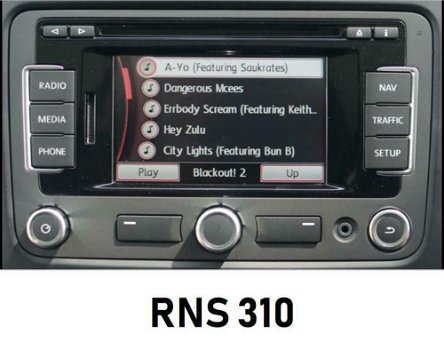 Rcd 500 RNS 310 RNS 315 Bluetooth Audio Streaming Adapter - 2