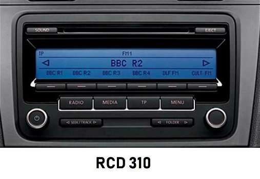 Rcd 500 RNS 310 RNS 315 Bluetooth Audio Streaming Adapter - 5