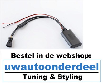 Bmw E46 Bluetooth Carkit Muziek Streaming Aux Adapter Kabel Module - 3
