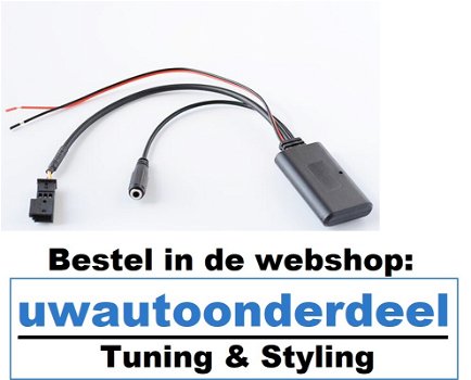 Bmw E39 Bluetooth Carkit Muziek Streaming Aux Adapter Kabel Module - 2