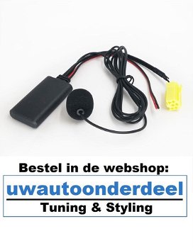 Fiat 500 Bluetooth Carkit Bellen Muziek Streaming Adapter Kabel Aux - 0