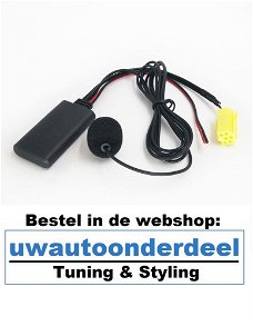 Fiat 500 Bluetooth Carkit Bellen Muziek Streaming Adapter Kabel Aux