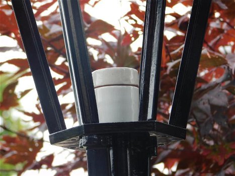 Klassieke tuinlamp, wandlamp, aluminium , zwart,buitenlamp - 5