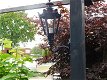 Klassieke tuinlamp, wandlamp, aluminium , zwart,buitenlamp - 6 - Thumbnail