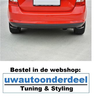 Skoda Rapid Spoiler Splitter Tuning Rs Tdi Tsi Dsg Skirt - 6