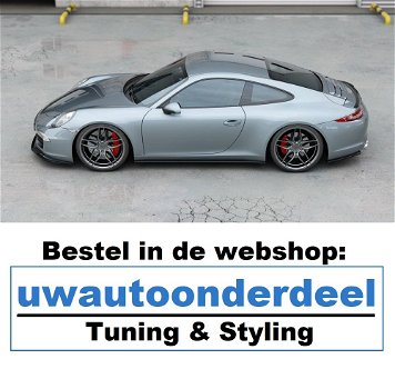 Porsche 911 Carrera 991 Spoiler Splitter Lip Skirt Turbo - 6