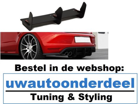 Vw Polo GTI 5C Diffuser Splitter Valance Tuning Spoiler DSG - 0