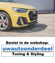 Audi A1 S-Line Line Spoiler Splitter Lip Skirt Maxton Design