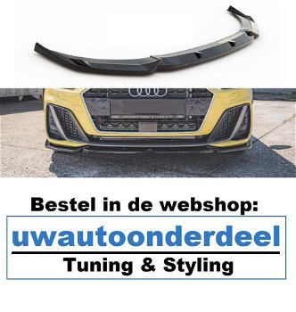 Audi A1 S-Line Line Spoiler Splitter Lip Skirt Maxton Design - 3