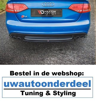 Maxton Design Audi S4 B8 Spoiler Skirts Lip Splitter avant - 5