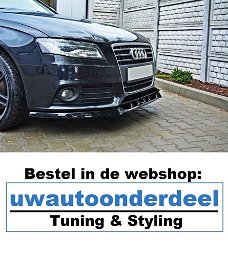 Maxton Design Audi A4 B8 Spoiler Skirts Lip Splitter avant