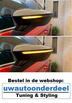 Seat Leon 5F Dynamische Led Spiegel knipperlichten FR Cupra - 1