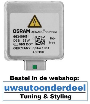 OSRAM D3S 66340 XENARC electronic ORIGINAL Line Xenon lamp - 1