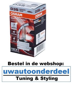 OSRAM D3S 66340XNL NIGHT BREAKER LASER Xenon Lamp - 0