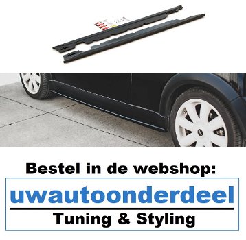 Mini One Cooper R50 Spoiler Sideskirt Diffuser Maxton Design - 5