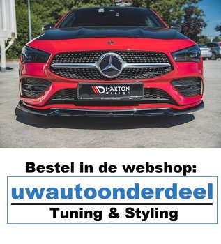 Mercedes CLA Shooting Brake X118 Amg Spoiler Lip Tuning - 0